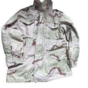 Official US military parka camouflage cold weather field class